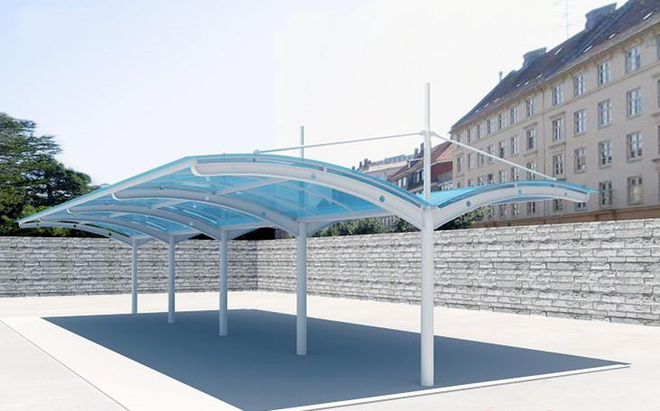 武汉遮阳棚制作阳光棚主要材料成分有哪些 详解江夏车棚的作用和功效